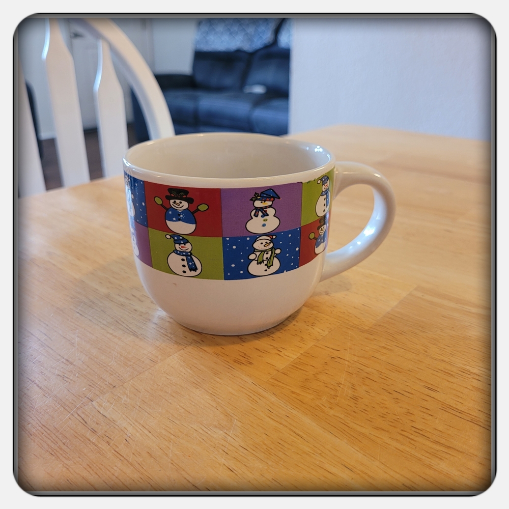 EUC Festive Snowman Mug